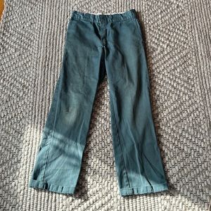 Teal Dickies Men’s Work Pants 30x28